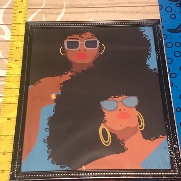 Beautiful Hair African American Women Framed Art - Picture 4 of 9